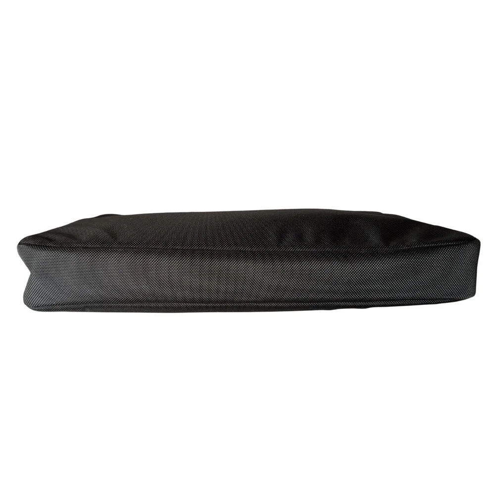 Tumi Black Ballistic Nylon Padded Laptop Sleeve Case Professional Tech Bag